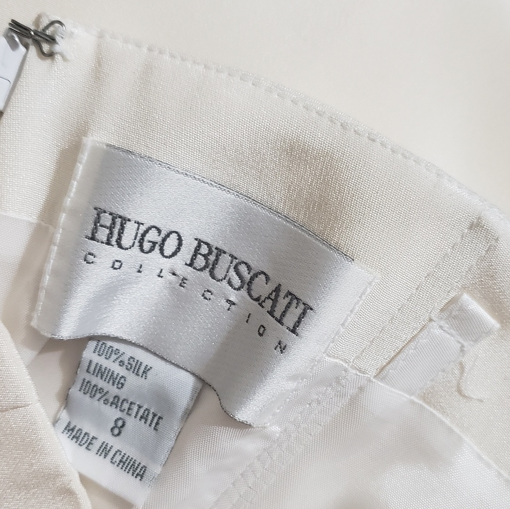 HUGO BUSCATI 100% silk dress